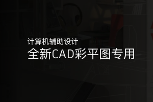 全新CAD彩平图专用图库和模板文件（设计行原创）2023