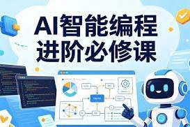 AI智能编程进阶必修课，技能架构一站式精通