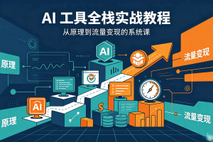 AI 工具全栈实战教程：从原理到流量变现的系统课